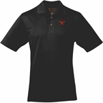 Mens Textured Polo Shirt LWFD Mens Textured Polo