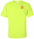 Safety Tee Hancock Fire - HFD-2000 SAFETY GREEN INK