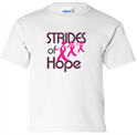 Youth Strides of Hope Tees Youth T-shirt