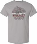 2018 Flu Shot Short Sleeve Short Sleeve Shirt (50/50 Cotton/Poly)
