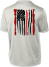 Adult Flag Poly Tee WFD - WFD-SMST350 FLAG