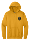 Hooded Sweatshirt with Badge Patch 