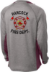 Adult Heather Fire Long Sleeve Tee - HF-SMST361LS
