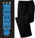 Adult Open Bottom Sweatpants Adult Sweatpants