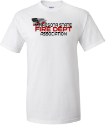Adult Red Line Flag Tee MSFDA Adult Red Line Flag Tee MSFDA