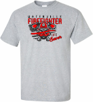 Adult & Youth Skull Red Line T-shirt WFD Adult & Youth Skull Red Line T-shirt WFD