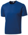 Adult Solid Contender Tee Adult Poly Tee