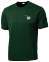 Adult Solid Poly Tee Adult Poly Tee