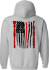 Adult & Youth Hooded Flag Sweatshirt WFD - WFD-18500 FLAG