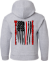 Adult & Youth Hooded Flag Sweatshirt WFD - WFD-18500 FLAG