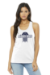 BELLA+CANVAS ® Women’s Jersey Racerback Tank Navy Logo INK - MWMB-SMBC6008 INK navy