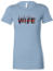 BELLA + CANVAS - Women's Slim Fit Tee Firefighter Wife - LWFD-SS6004 FF WIFE ECO