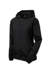 Deubrook Cross Country Ladies Colorblock Hooded Raglan Jacket Deubrook Cross Country Ladies Colorblock Hooded Raglan Jacket