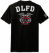 District Men's Tri Blend Shirt  - SM-DLFD-DM130-PRNT-black