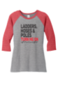 Turn Me On Womens Raglan 