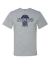 Dri-Power® Active 50/50 Cotton/Poly T-Shirt navy logo INK  Dri Power Tee