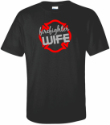 Firefighter Wife Tee GLITTER DESIGN SFD Firefighter Wife Tee GLITTER DESIGN SFD