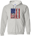 Full Zip Hooded Sweatshirt FireFigter Wife LWFD Full Zip Hooded Sweatshirt FireFigter Wife LWFD