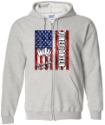 Full Zip Hooded Sweatshirt Firefigter Wife SCFFD Full Zip Hooded Sweatshirt Firefigter Wife SCFFD