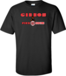 Badge Flames T-shirt GFR Adult & Youth Short Sleeve Badge Flame Tee