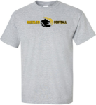 Grizzlies Football Short Sleeve Tee Grizzlies Football Tee