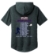 JR Sport Tek Posi Charge Tri Blend Short Sleeve Hoodie - ST404 Drk Grey