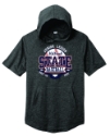 JR Sport Tek Posi Charge Tri Blend Short Sleeve Hoodie 