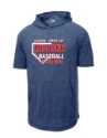 SR Sport Tek Posicharge Tri Blend Wicking Short Sleeve Hoodie 