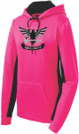 Ladies Colorblock Hoodie GLITTER DESIGN Ladies Colorblock Hoodie
