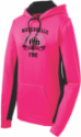 Ladies Colorblock Hoodie Glitter Design WFD Ladies Colorblock Hoodie Glitter Design WFD