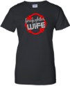 Ladies Firefighter Wife T-shirt GLITTER DESIGN Ladies Firefighter Wife T-shirt GLITTER DESIGN