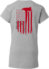Ladies Flag V-neck - TFFD-64V00L FLAG INK