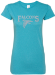 Ladies Glitter T-shirt Glitter Tee