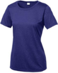 Ladies Heather Contender Tee Ladies Heather Poly Tee