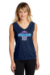Ladies Sleeveless V-Neck Midwest Magic Basketball Vinyl - MWMB-SMLST352 PRNT