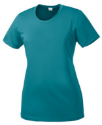 Ladies Solid Contender Tee Ladies Poly Tee