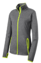 Ladies Stretch Contrast Full Zip Ladies Contrast Full Zip