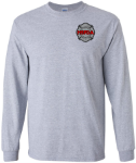 Long Sleeve Distressed Flag Tee MSFDA Long Sleeve Distressed Flag Tee MSFDA
