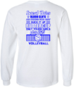 Long Sleeve Tough Girls Volleyball T-shirt Long Sleeve Tee