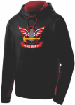 Mens Colorblock Hoodie DISTRESSED DESIGN Mens Colorblock Hoodie