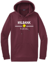 Milbank Tennis Adult Moisture Wicking Hoodie Moisture Wicking Hoodie