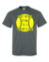 Milbank Tennis Adult & Youth Short Sleeve Cotton Tee Dark Heather - MAGT-SS2000 MAT LOVE MEANS NOTHING