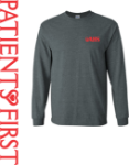 Patients First Long Sleeve Shirt Long Sleeve Tee