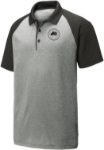 Raglan Heather Block Polo MSFDA Raglan Heather Block Polo MSFDA