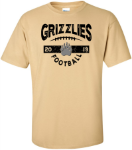 Short Sleeve Grizzlies Distressed Tee Grizzlies Distressed Tee