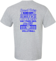 Short Sleeve Tough Girls Volleyball Tee Short Sleeve Tee