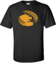 Short Sleeve Twill Tee Large Football Tee