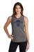 Sport-Tek ® Ladies PosiCharge ® Tri-Blend Wicking Draft Hoodie Tank - MWMB-SMLST410 INK