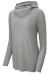 Ladies PosiCharge Tri-Blend Wicking Long Sleeve Hoodie - SM-LST406