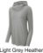 Transmed, Inc. Ladies PosiCharge ® Tri-Blend Wicking Long Sleeve Hoodie - TMI-SMLST406